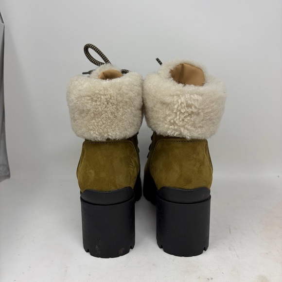 M Gemi Adele Shearling Bootie Size 39 or US 8.5 - Picture 4 of 12